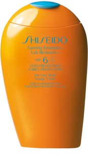 Shiseido Sun Care Tanning Emulsion protetor solar SPF 6