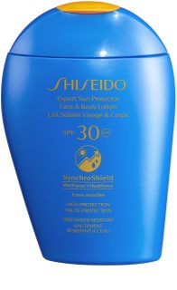 Shiseido Sun Care Expert Sun Protector Face & Body Lotion Sollotion til ansigt og krop SPF 30