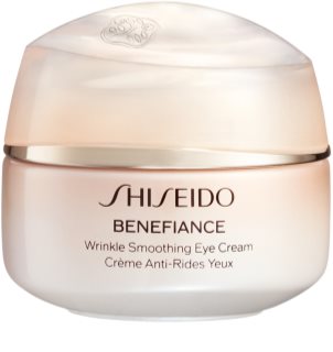 Shiseido Benefiance Wrinkle Smoothing Eye Cream nährende Augencreme zur Faltenreduzierung 15 ml