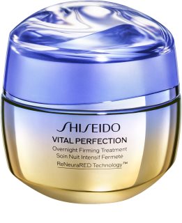 Shiseido Vital Perfection Overnight Firming Advanced Treatment creme reafirmante de noite com efeito lifting