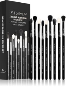 Sigma Beauty Deluxe Blending Brush Set Set av borstar (för ögonen)