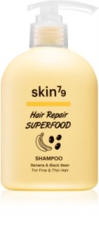 Skin79 Hair Repair Superfood Banana & Black Bean šampūnas ploniems ir retėjantiems plaukams