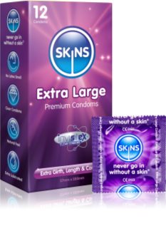 Skins Extra Large Premium Condoms kondomit 12 kpl