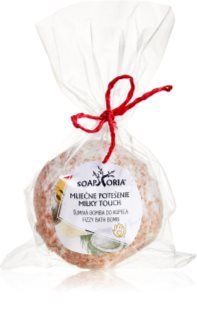 Soaphoria Milky Touch bombe de bain effervescente régénérante effet raffermissant