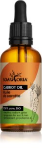 Soaphoria Organic nährendes Karottenöl für Gesicht, Körper und Haare