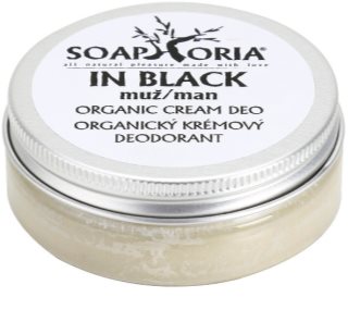 Soaphoria In Black organski kremasti dezodorant za moške
