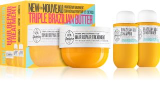 Sol de Janeiro Triple Brazilian Butter™  Hair Set подаръчен комплект (за увредена коса)