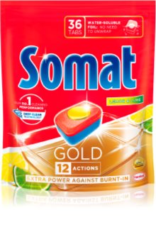 Somat Gold Lemon pastillas para el lavavajillas