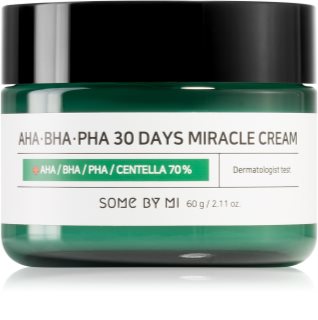 Some By Mi AHA∙BHA∙PHA 30 Days Miracle crema multiactiva con efectos calmantes