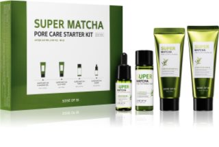Some By Mi Super Matcha Pore Care Gift Set (For Pore Minimizer And Matte  Looking Skin)