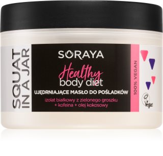 Soraya Healthy Body Diet Squat in a Jar Verstevigende Balsem  voor Billen en Heupen