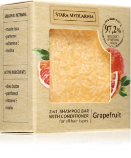 Stara Mydlarnia Grapefruit shampoing et après-shampoing 2 en 1