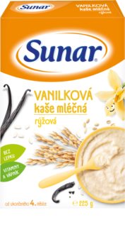 Sunar vanilková kaše mléčná rýžová mléčná kaše vanilková