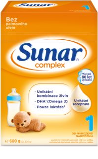 Sunar Complex 1 počáteční kojenecké mléko