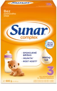 Sunar Complex 3 batoľacie mlieko