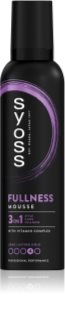 Syoss Full Hair 5 Styling Mousse With Extra Strong Fixation