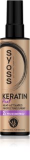 Syoss Keratin Heat spray protector pentru modelarea termica a parului 200 ml