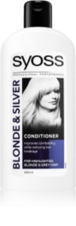 Syoss Blonde & Silver балсам за руса и сива коса