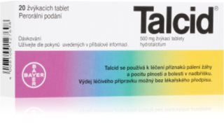 Talcid Talcid 500 mg žvýkací tablety