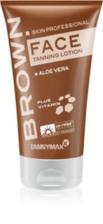 Tannymaxx Brown Face crème bronzante solarium qui prolonge le bronzage
