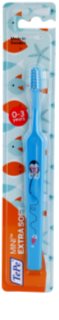 TePe Mini Illustration Tandborste med litet spetsigt huvud för barn Extra mjuk