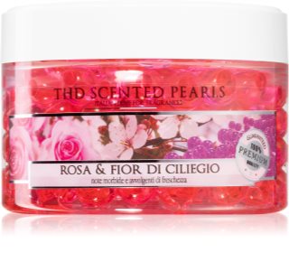 THD Home Fragrances Rosa & Fior Di Ciliegio aromatizētas pērlītes