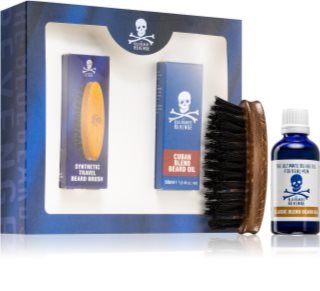 The Bluebeards Revenge Cuban Beard Grooming Kit kit da viaggio (per barbe dure)