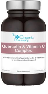 The Organic Pharmacy Quercetin & Vitamin C Complex suplement diety na złagodzenie objawów alergii
