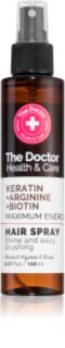 The Doctor Keratin + Arginine + Biotin Maximum Energy θρεπτικό μαλακτικό χωρίς ξέβγαλμα με κερατίνη 150 ml