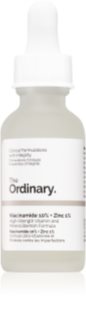 The Ordinary Niacinamide 10% + Zinc 1% sérum facial iluminador 30 ml