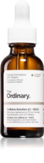 The Ordinary Caffeine Solution 5% + EGCG Eye Serum ορός για τα μάτια για την αντιμετώπιση του πρηξίματος και των μαύρων κύκλων 30 ml