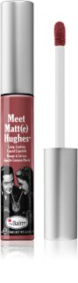 theBalm Meet Matt(e) Hughes Long Lasting Liquid Lipstick barra de labios líquida de larga duración