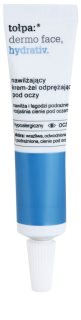 Tołpa Dermo Face Hydrativ Gel-kräm för ögon  för att behandla ringar under ögonen