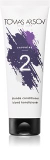 Tomas Arsov Sapphire Blonde Condicioner après-shampoing nourrissant en profondeur pour les cheveux blonds froids ayant subi une décoloration ou un balayage