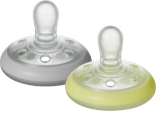 Ciuccio C2N silicone 2 pz 6-18m, Notte - Ciucci