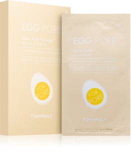 TONYMOLY Egg Pore tiras limpia poros para la nariz