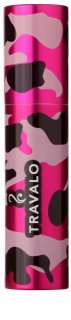 Travalo Classic embalagem em plástico para perfume recarregável em spray unissexo Camouflage Pink