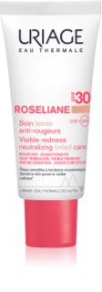 Uriage Roséliane CC Cream SPF 30 CC krém pro citlivou pleť se sklonem ke zčervenání