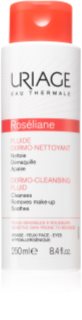 Uriage Roséliane Dermo-Cleansing Fluid tisztító fluid Érzékeny, bőrpírra hajlamos bőrre