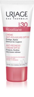 Uriage Roséliane creme de dia para peles sensíveis com tendência a vermelhidão SPF 30