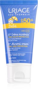 Uriage Bébé 1st Mineral Cream SPF 50+ mineralische Sonnencreme SPF 50+