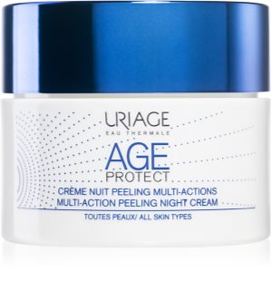 Uriage Age Protect Multi-Action Peeling Night Cream πολυδραστική απολεπιστική κρέμα νύχτας