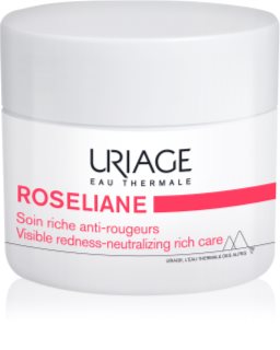 Uriage Roseliane Visible Redness-Neutralizing Rich Care успокояващ крем против зачервяване на кожата 50 мл.
