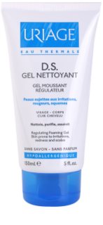 Uriage D.S. gel apaziguador para pele seca e com purido