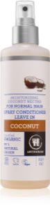 Urtekram Coconut après-shampoing régénérant sans rinçage pour une hydratation et une brillance