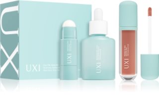 UXI BEAUTY Radiant skin set  kit för strålande hy i ansiktet Clear