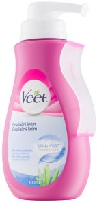 Veet Silk & Fresh Hårborttagningskräm för känslig hud