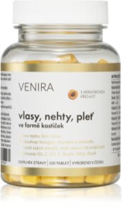 Venira Vlasy, nehty, pleť - meruňka doplněk stravy  pro krásné vlasy, pleť a nehty