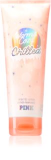 Victoria's Secret PINK Warm & Cozy Chilled leite corporal para mulheres