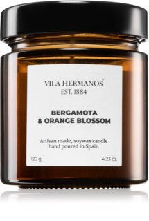 Vila Hermanos Apothecary Bergamot & Orange Blossom scented candle